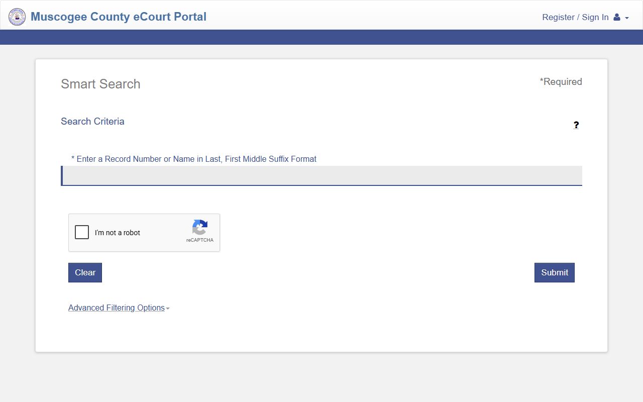 Muscogee County court records after arrest Smart Search